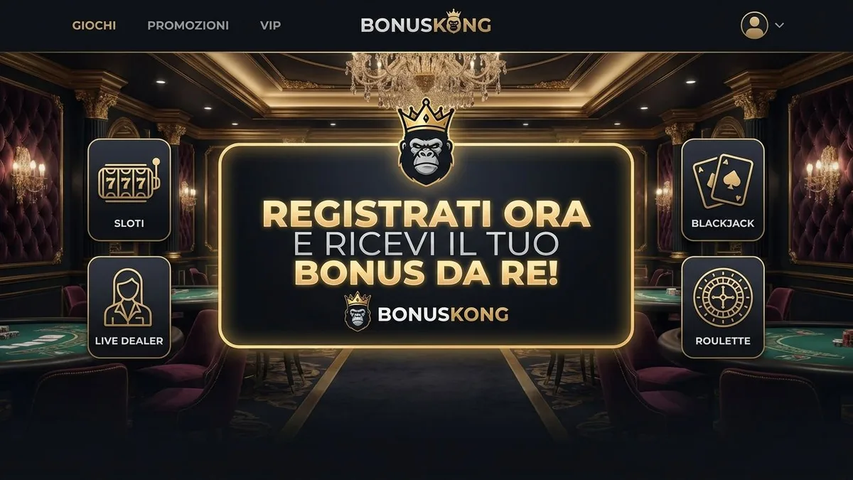Registrazione con bonus