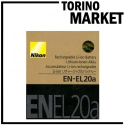 2 BATTERIE NIKON EN-EL 20A PER VARIE NIKON TORINO MARKET