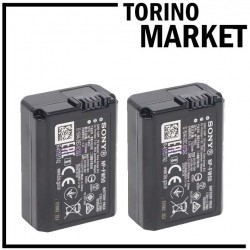 2 BATTERIE ORIGINALI SONY NP-FW50 TORINO MARKET