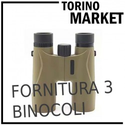 3 BINOCOLI BEIGE 12X32 TRECKING TORINO MARKET