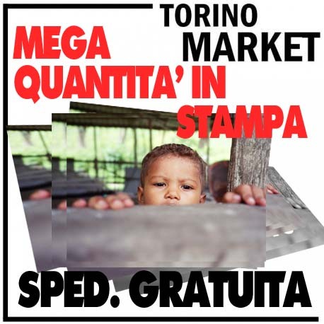 700 STAMPE 13X18 QUALITA' ECCEZ TORINO MARKET SOED GRATUITA