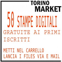 50 STAMPE 13X18 GRATUITE TORINO MARKET