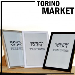 CORNICE PORTAFOTO CM 13X18 BIANCO TAVOLO-MURO TORINO MARKET