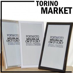 4 CORNICI PORTAFOTO 70X100 IN LEGNO TORINO MARKET - Torino Market