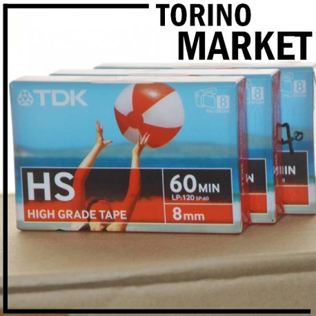 3 CASSETTE 8 MM TDK 60 MIN NUOVE ,  TORINO MARKET