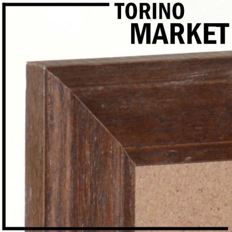 CORNICE PORTAFOTO APPENDERE 35X50 IN ARTE POVERA ANTICHIZZATA LEGNO TORINO MARKET