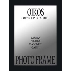 CORNICE PORTAFOTO OIKOS NERO 