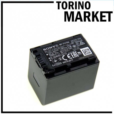 Batteria Originale Sony NP-FV70A per Serie V AX700 AX45 AX100E AX30 AX40 AX60 AXP55