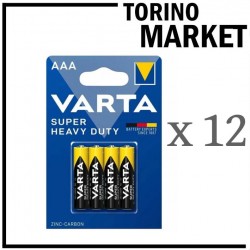 BATTERIE MINISTILO VARTA CONFZ4  12 PACCHETTI TORINO MARKET