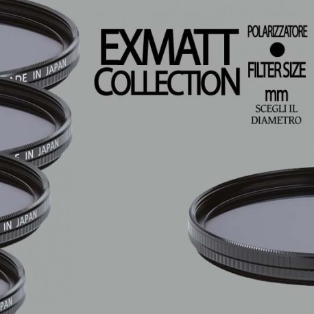 POLARIZZATORE FILTRO FOTOGRAFICO EXMATT TORINO MARKET MISURE IN MILLIMETRI