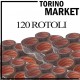 Nastro adesivo 50x66 mt. avana acrilico silenzioso 120 ROTOLI TORINO MARKET