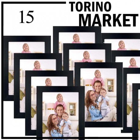 15 CORNICE PORTAFOTO 20X30  DA TAVOLO E APPENDERE TORINO MARKET