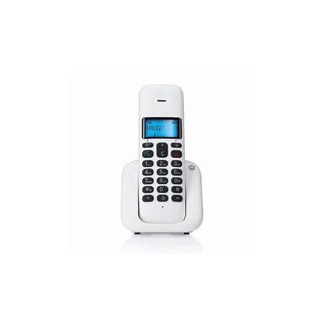 TELEFONO CORDLESS MOTOROLA T301 + BIANCO