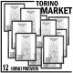 12 CORNICE PORTAFOTO A4 CIOE' 21X29,7 NERA APPENDERE E TAVOLO TORINO MARKET