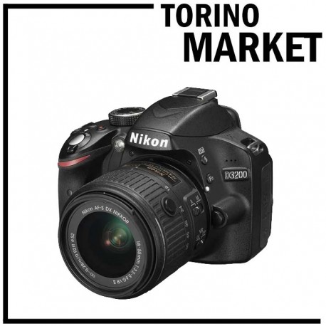 NIKON D3200 18-55 USATA BEN TENUTA POCHI SCATTI TORINO MARKET