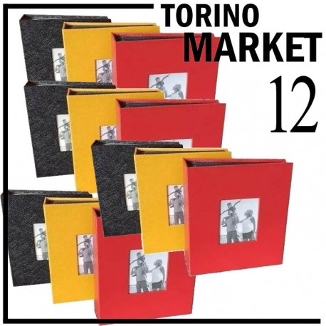 12 ALBUM 100 TASCHE  10X15 TORINO MARKET