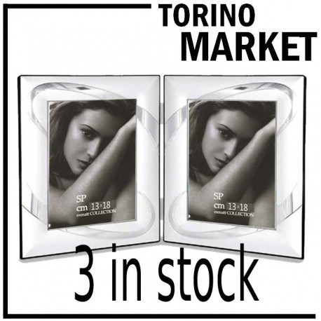 3 PORTAFOTO IN SILVER PLATED DOPPI ECONOMICI TORINO MARKET