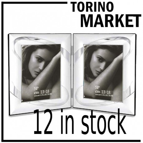 12 PORTAFOTO IN SILVER PLATED DOPPI ECONOMICI TORINO MARKET